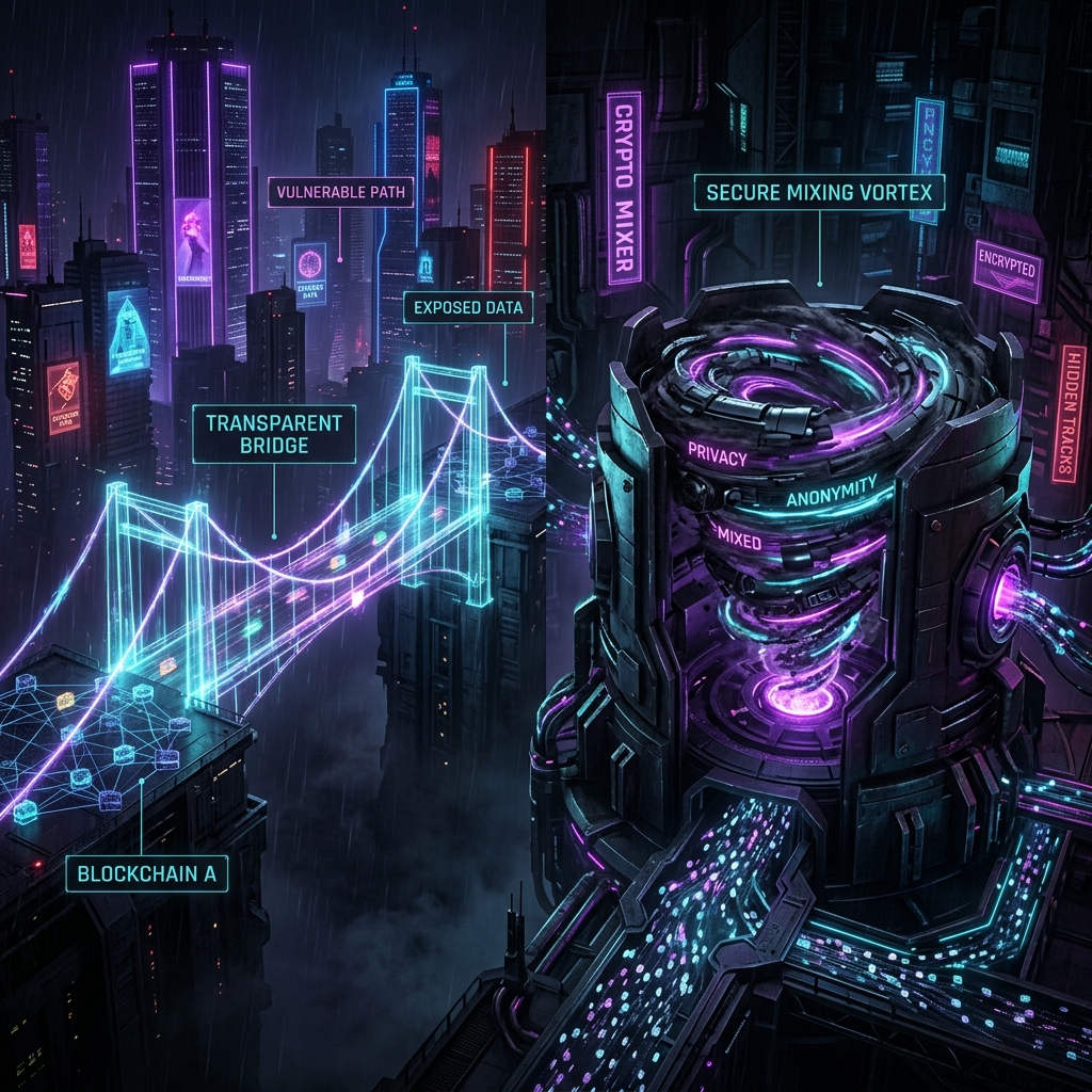 Cross-Chain Bridges vs. Crypto Mixers