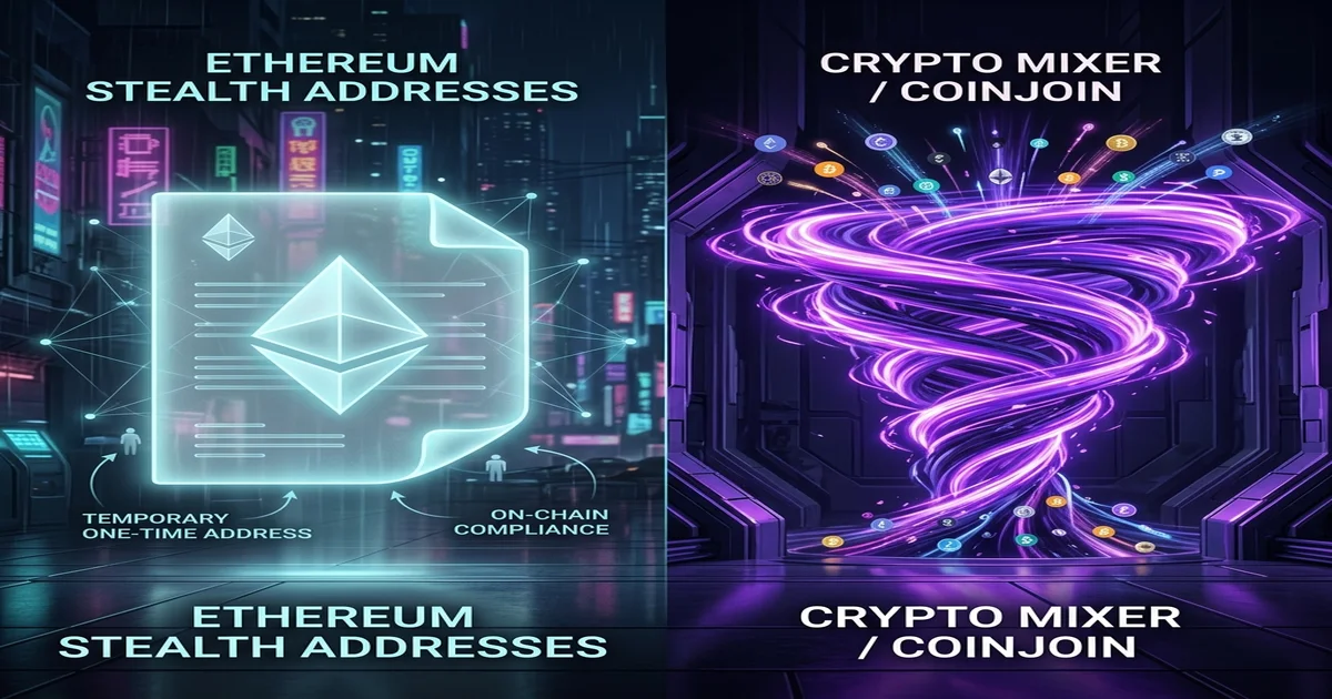 Adresses Furtives vs. Mixeurs Crypto : Quel est le meilleur ?